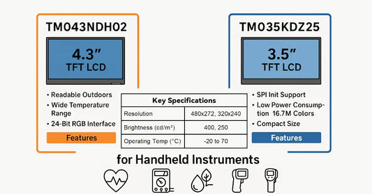 Rugged, Power-Efficient TFT LCDs for Handheld Instruments